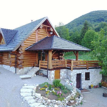 Bear'S Log Villa Selište Drežničko Eksteriør bilde