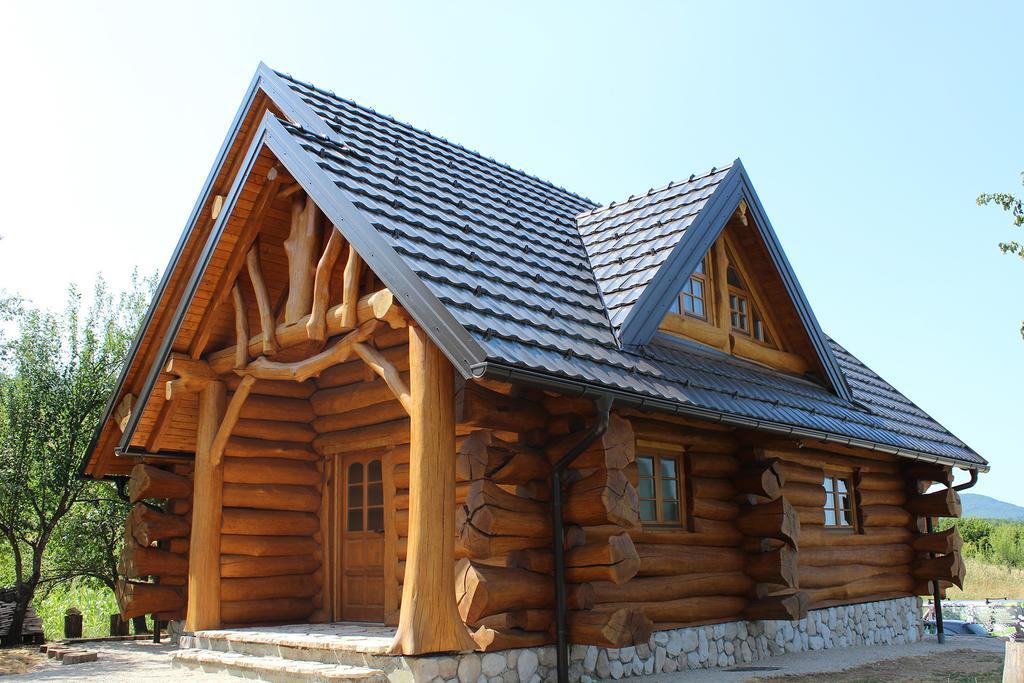 Bear'S Log Villa Selište Drežničko Rom bilde
