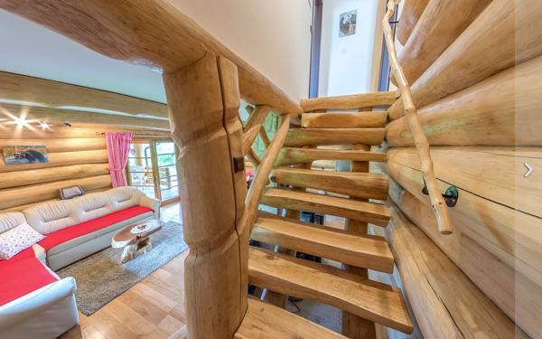 Bear'S Log Villa Selište Drežničko Eksteriør bilde